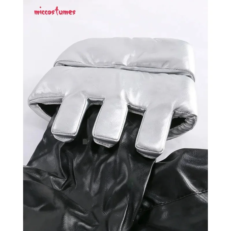 25COSMICCOSTUMES Conjunto completo de disfraz de Dabi para hombre, chaqueta, camisa, pantalones, cinturón, disfraces de Halloween