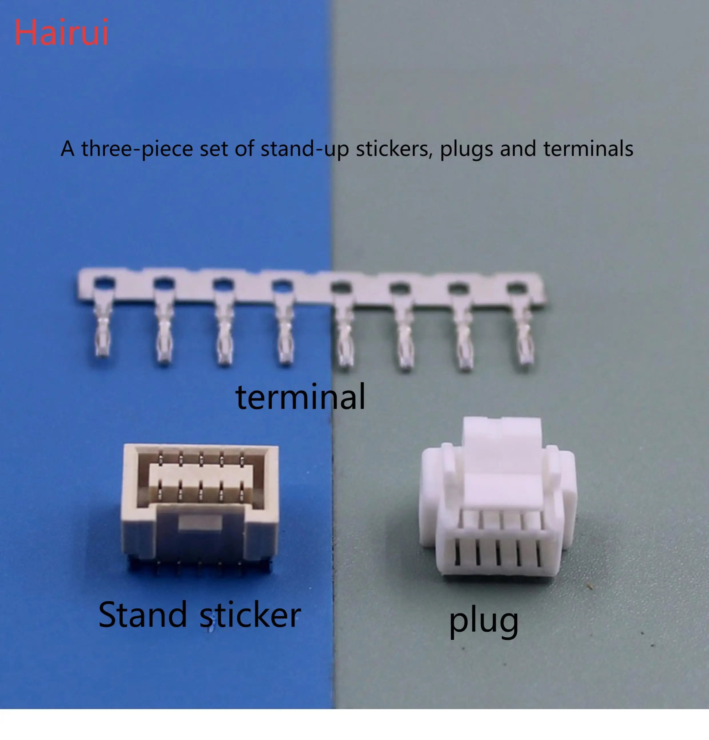 

GHDR-10V-S 1.25mm 4P~40P double-row plug crimp connector with safety lock