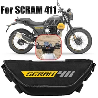 Bolsa de herramientas para accesorios de motocicleta Scram scram411 scram 411, impermeable y a prueba de polvo, práctica bolsa de manillar de viaje
