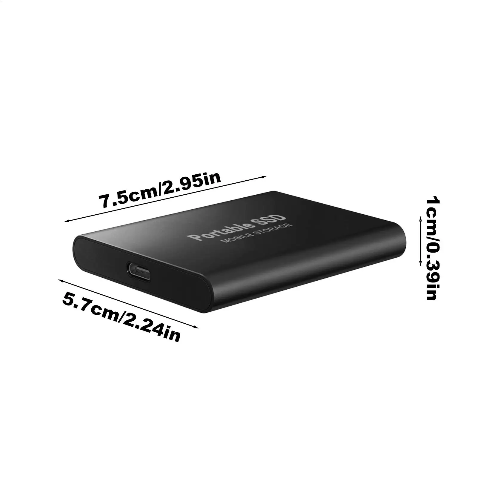 محرك الأقراص الصلبة الاحترافي المحمول سعة 2 تيرابايت، مستلزمات الأجهزة الإلكترونية الاستهلاكية لتخزين الشبكة الاحتياطية وسطح المكتب والمكاتب المنزلية