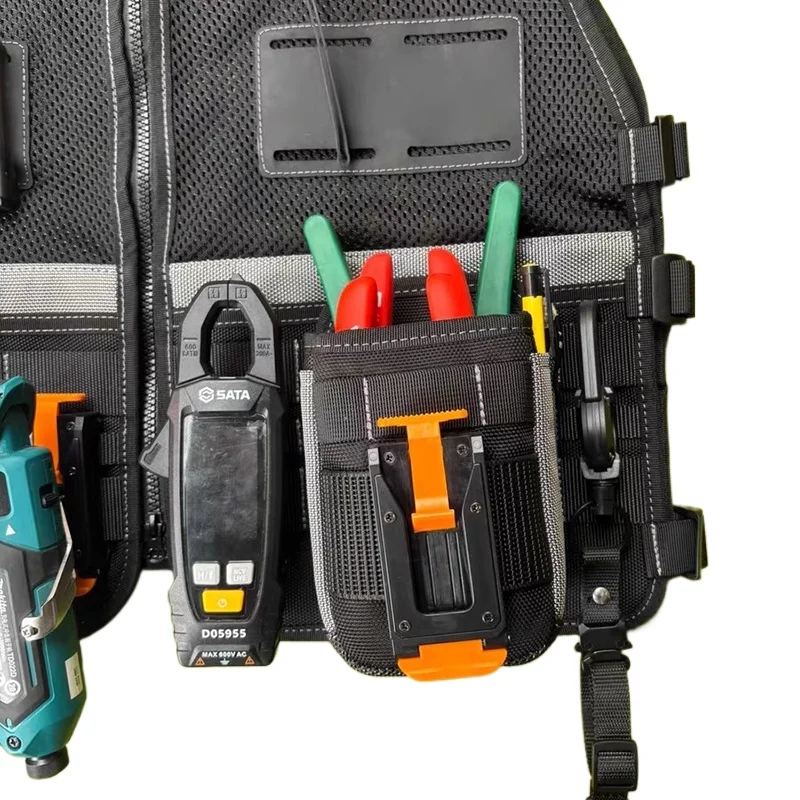أداة محمولة سترة سعة كبيرة أداة تخزين سترات أدوات الأجهزة الكهربائية المنظم حقيبة أدوات متعددة الوظائف حقيبة التعبئة والتغليف