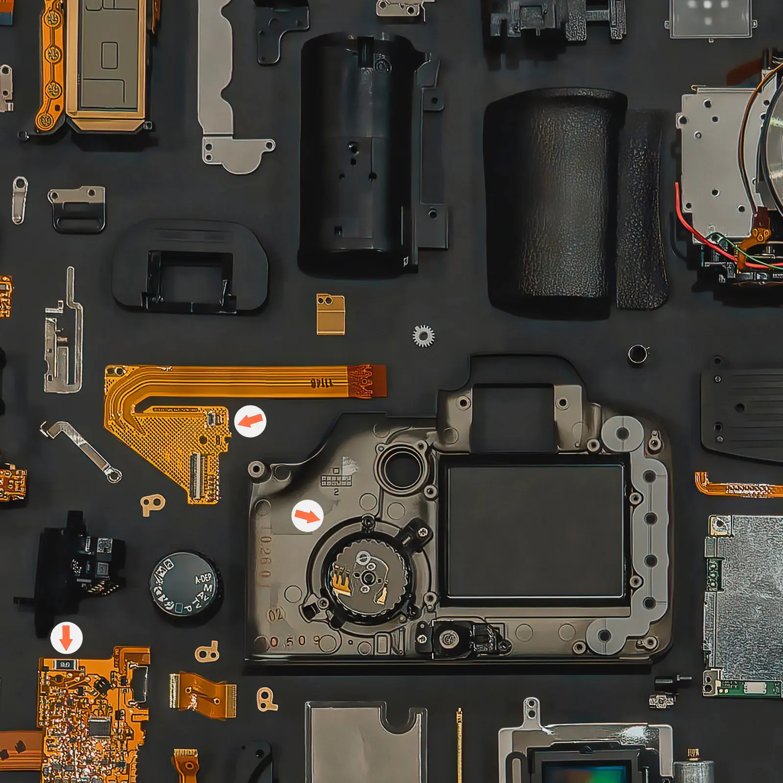 

3200Pcs 10Mm Red Arrow Stickers Self Adhesive Removable Small Round Label for Defect Indicator Inspection Tape Clothing Surface