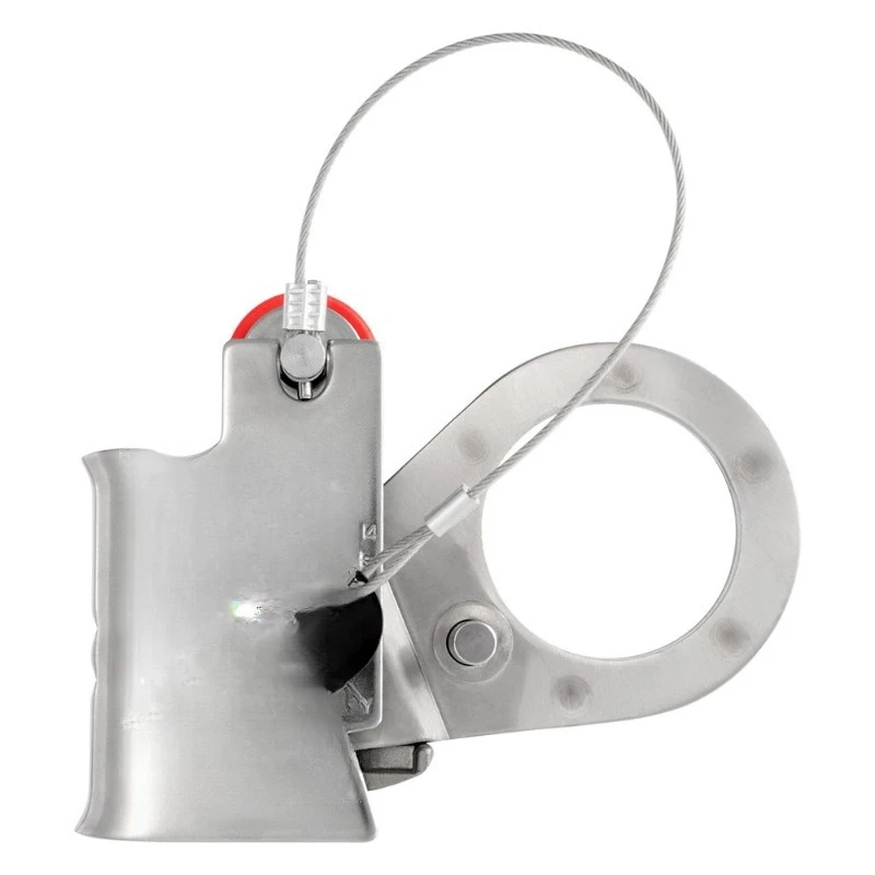 Stainless steel rope gripper, large rope diameter external wall cleaning power operation drop stopper