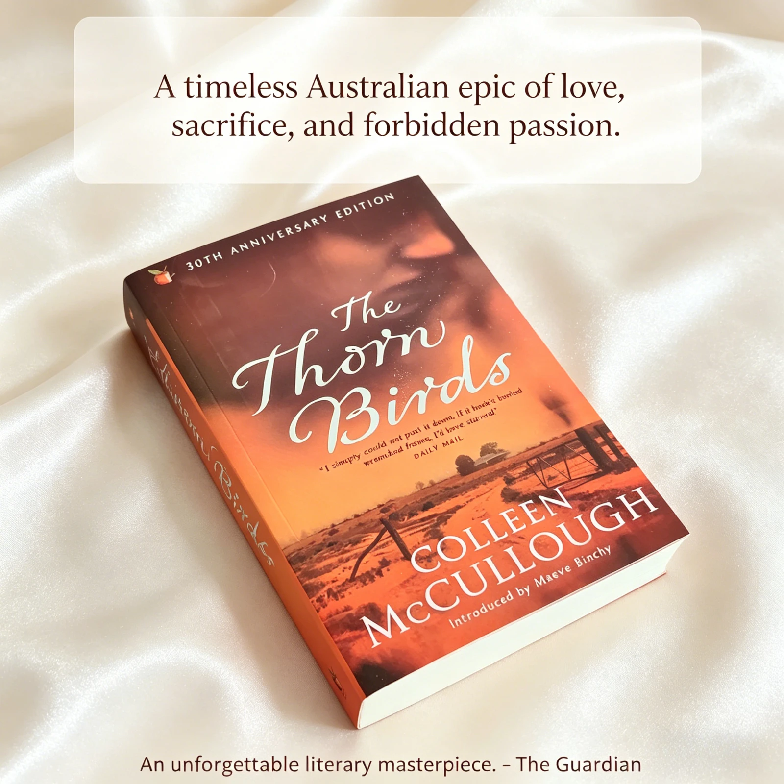 

The Thorn Birds 30th Anniversary Edition By Colleen McCullough Classic Literary Fiction Novel