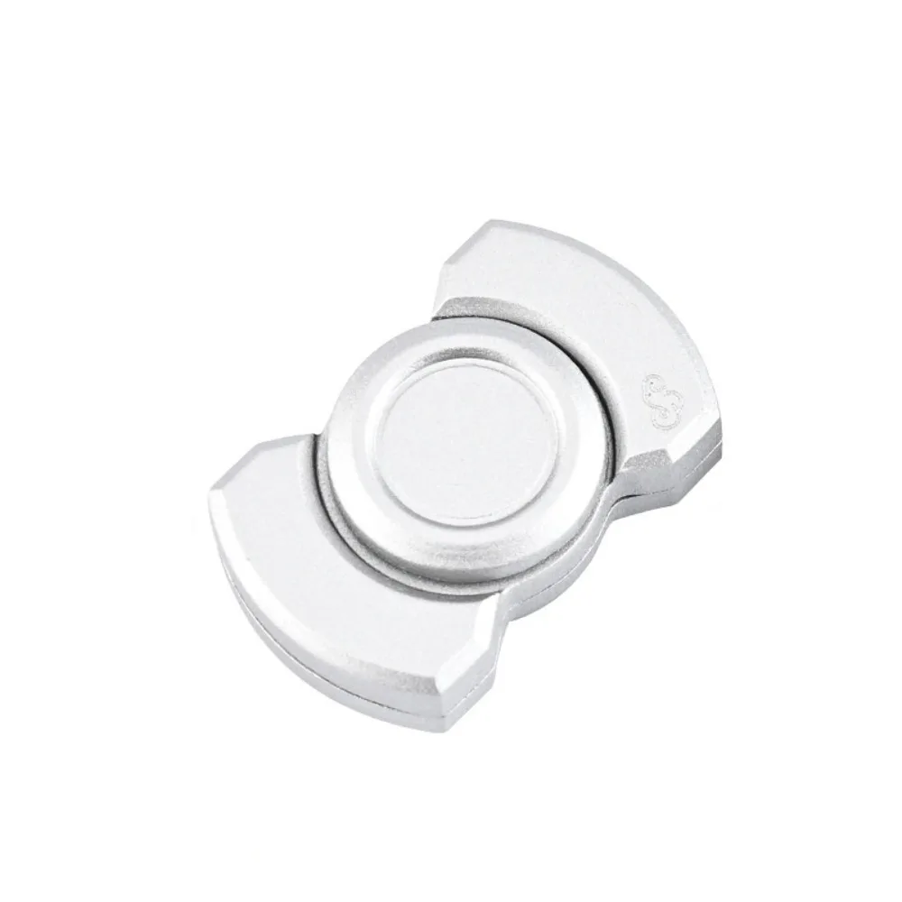 Multiple Play Magnetic Slider Spinning Top Alloy Material Adult Fidget Spinner with Click Button Entertainment Hand Spinner