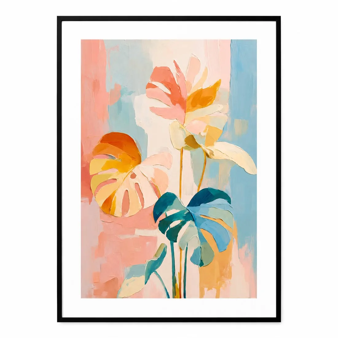Lush Symphony Poster,Canvas Wall Print,Modern Art Illustration,High‑Grade Home Decoration Artwork for Bedroom,Living Room,Office