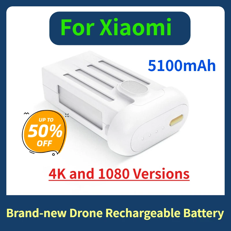 

5100mAh Brand-new Drone Rechargeable Battery for Xiaomi 4K and 1080 Versions