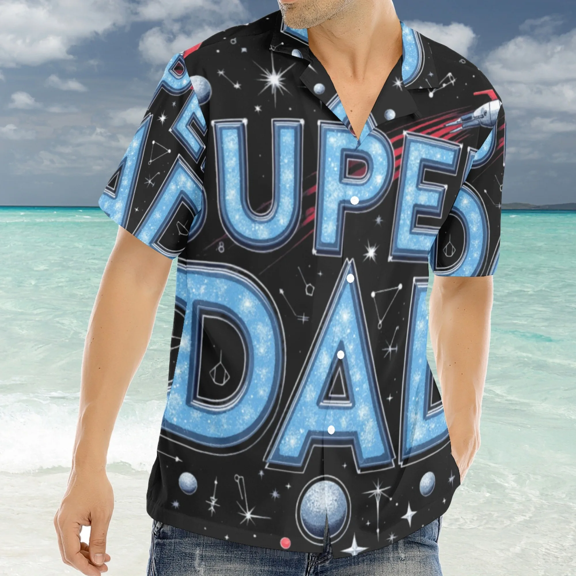 Custom Tropical Floral Hawaiian Shirt Men Women Summer Beach Party Shirts