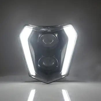 Motocyklové světlomety Motokros Enduro KTM světlomet pro KTM EXC XCW XC SX-F XC-W TE TC FE 125 250 300 350 450 530 KTM 690 8 nejlepší prodej Maska světlometů KTM Duke 200 - №6