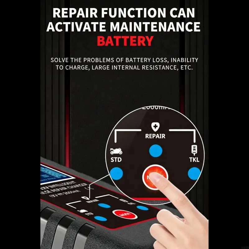 

Professional Grade 6V 12V Battery Chargers With Reverse Polarity For Safe Use Emergency Power Supply On The Go