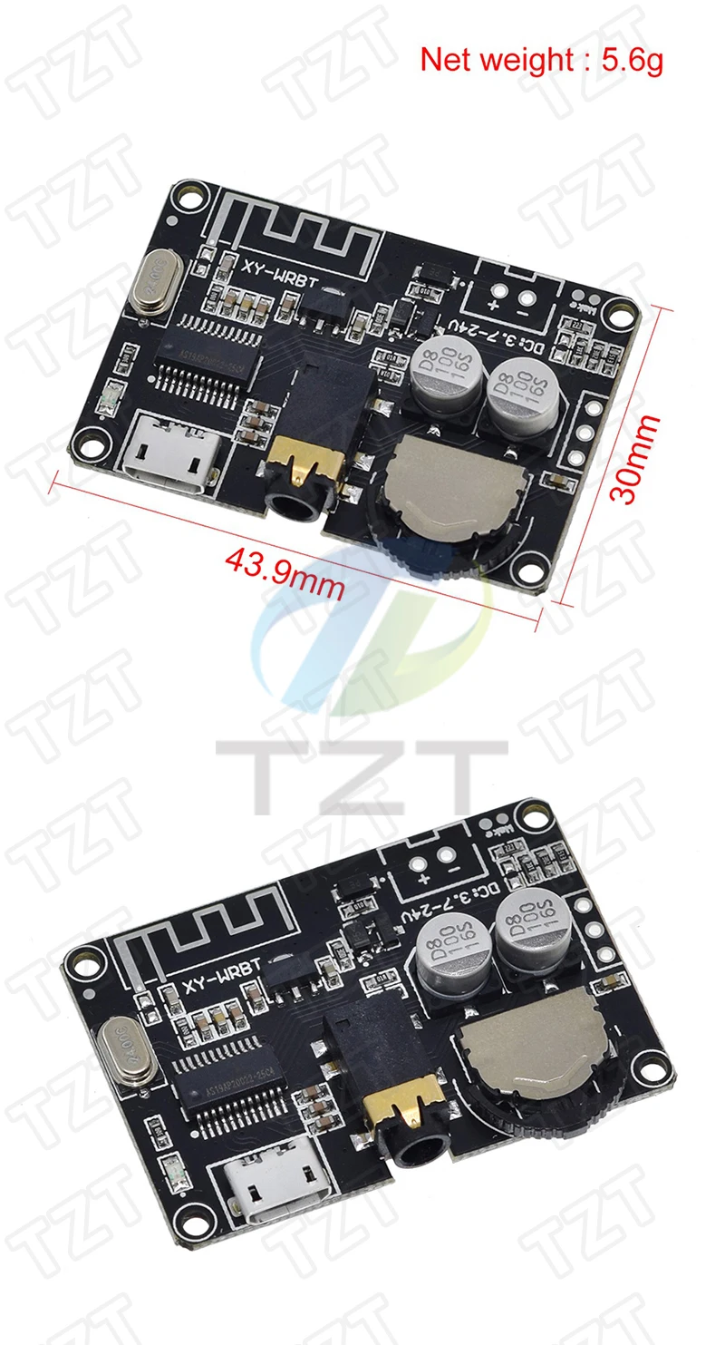 1/3 Stück Bluetooth-Audio-Empfängerplatine Bluetooth 5.0 MP3 Verlustfreie Platine Drahtloses Stereo-Musikmodul mit Leistungsverstärker – Detail 19
