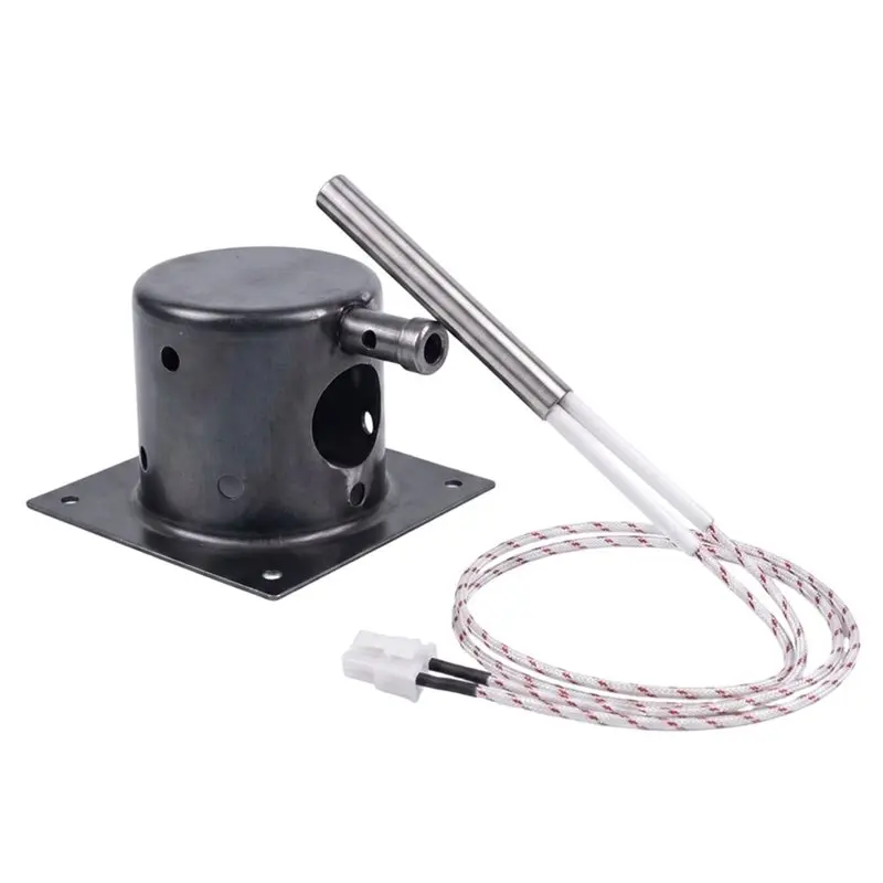 AB66-KIT0255 DC 20V Pellet Grill Igniter Kit (Includes Igniter Rod And Burn Cup) For Traeger D2 Pro 575/78