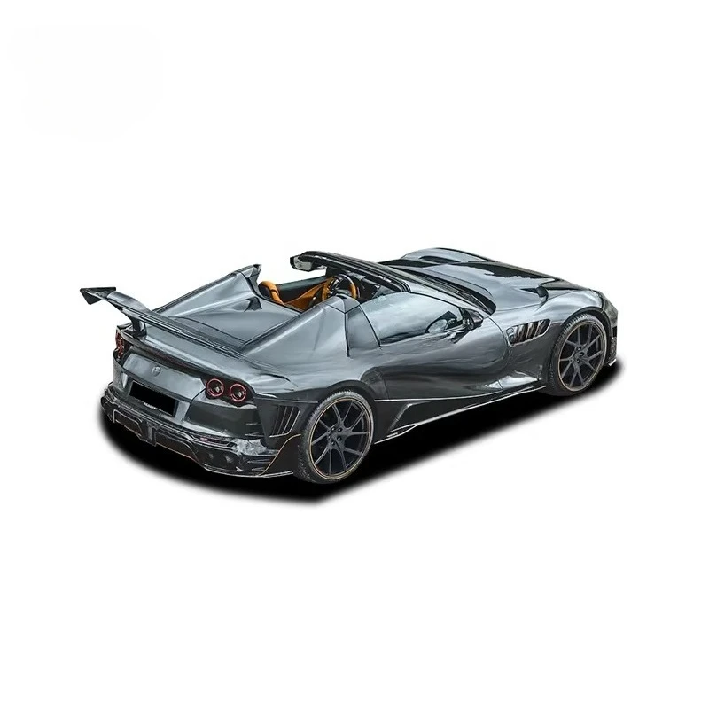 812 Body Kit Half Carbon Fiber Msy Style Car Bumper Side Skirts Fender Supercar Bodykit
