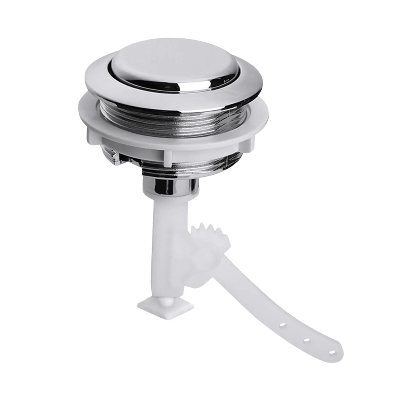 

Кнопка смыва для унитаза, одинарная, из прочного пластика, круглая, замена для сливного бачка, стандартное отверстие 50 мм