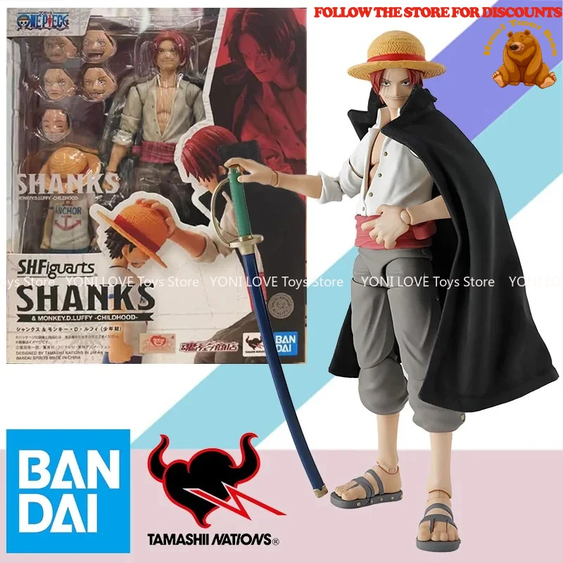 متوفر في المخزون بانداي الصندوق الأصلي SHF شانكس مونشي دي لوفي (المراهقين) أنيمي عمل نموذج لجسم لعبة هدية للطفل صندوق رغوة التعبئة والتغليف #1