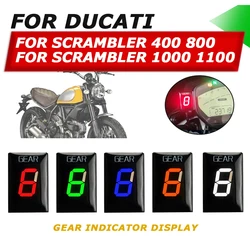 Motorcycle Gear Indicator Ecu Speed Gear Display Meter For Ducati Scrambler 800 Scrambler 1100 400 1000 2018 2019 Accessories