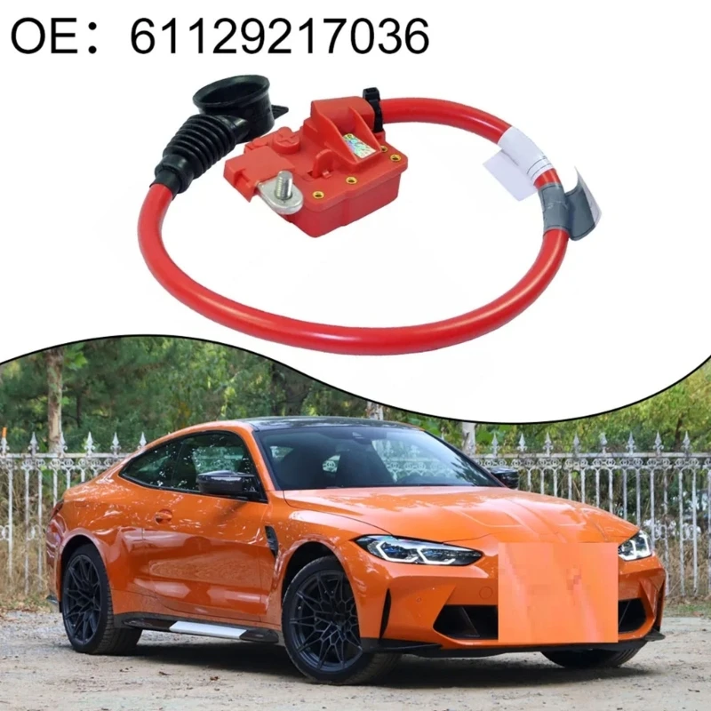 242D البطارية الإيجابية محطة سلك كابل استبدال كابل طرفي إيجابي اكسسوارات السيارات ل E82 F06 F07 F10 #4
