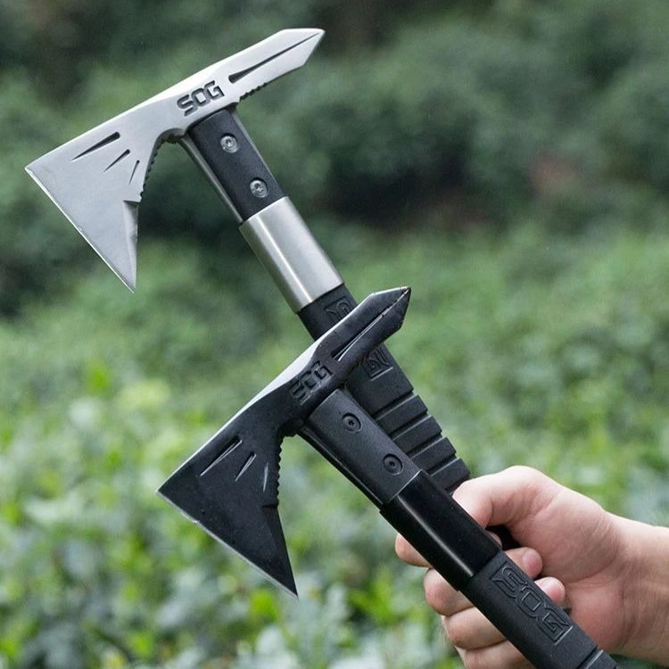 Outdoor Mountain Cutting Tactical Fire Axe Portable Camping Self-defense Emergency Chopping Tool