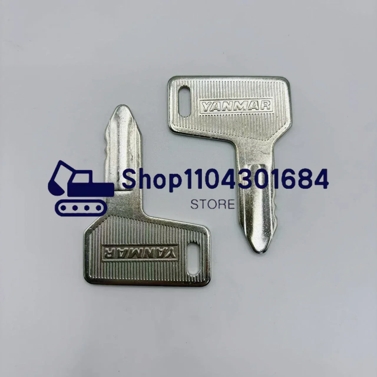 1pc 301 Excavator Ignition Key For Yanmar Engineering Vehicle Accessory VIO15, VIO15-2, VIO17