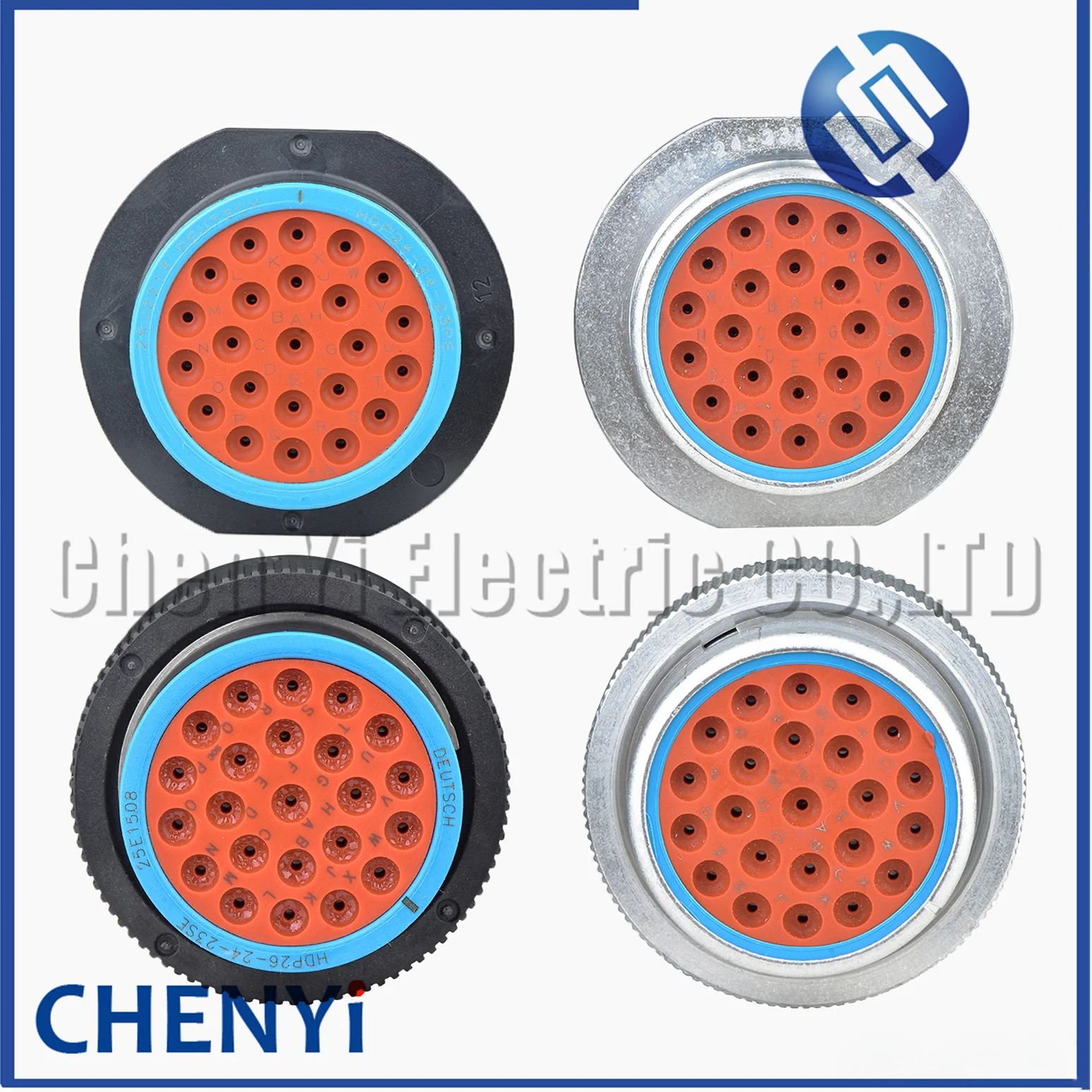 23 Pin male or female auto waterproof connector plug With Pins HDP26-24-23SE HDP24-24-23PE For Deutsch HDP series