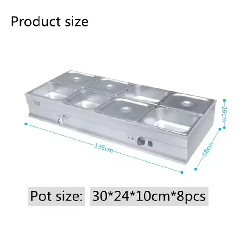 Portable Stainless Steel Food Heater Insulated Showcase for Factory Direct Sales Manufacturer Supply High Quality Warming