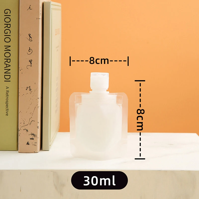 Portable Travel Liquid Packaging Bag Lotion Dispenser Bag Refillable Shampoo Cosmetic Storage Container 30ml 50ml 100ml