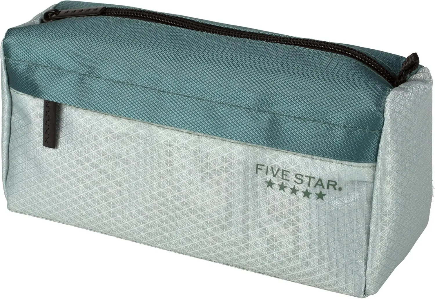 

9-Pocket Zipper Pencil Case for School Supplies, Earbuds, Chargers & Cables, Green Organizer