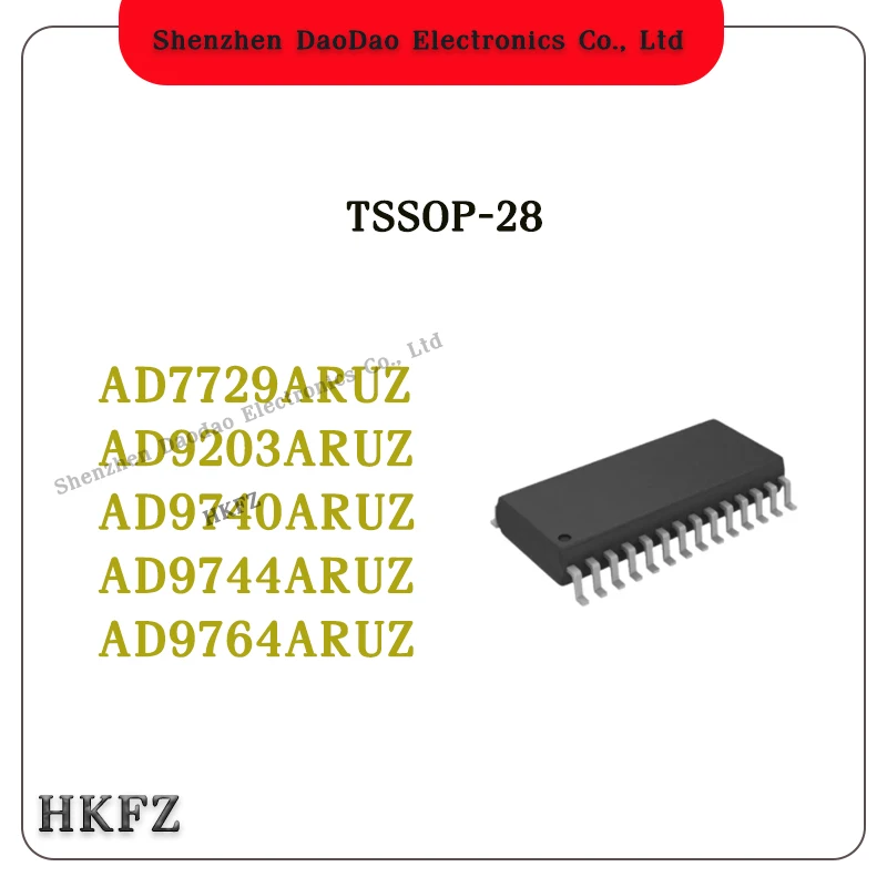 AD7729ARUZ AD9203ARUZ AD9740ARUZ AD9744ARUZ AD9764ARUZ TSSOP-28 Digital to analog converter chip IC new original