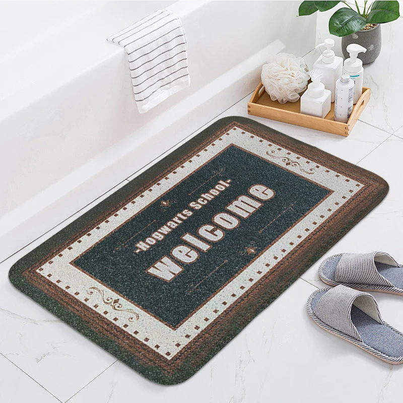 Bath Mat Magic 9¾ Platform Nine and Three-Quarters Carpet for Bedroom Washable Non-slip Kitchen Rug Outdoor Entrance Doormat