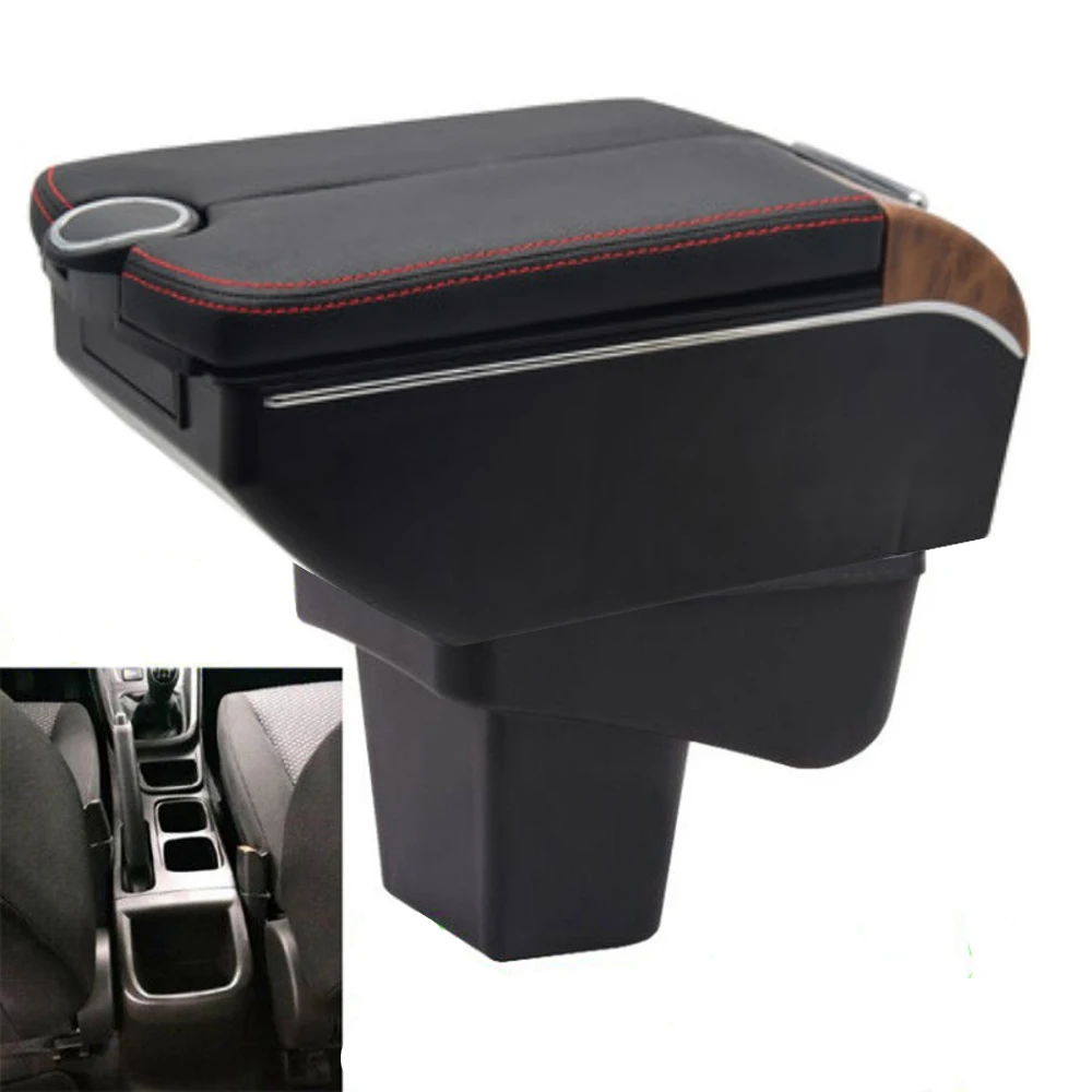 

For Suzuki Grand Vitara Center Console Armrest Box Storage Elbow Rest Arm with Phone Charging USB Interface Cup Holder