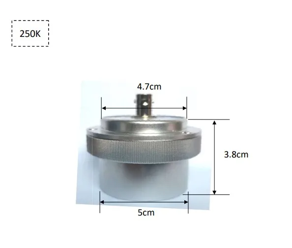 Ultrasound Non-metal Probe Ultrasonic Transducer 250KHz