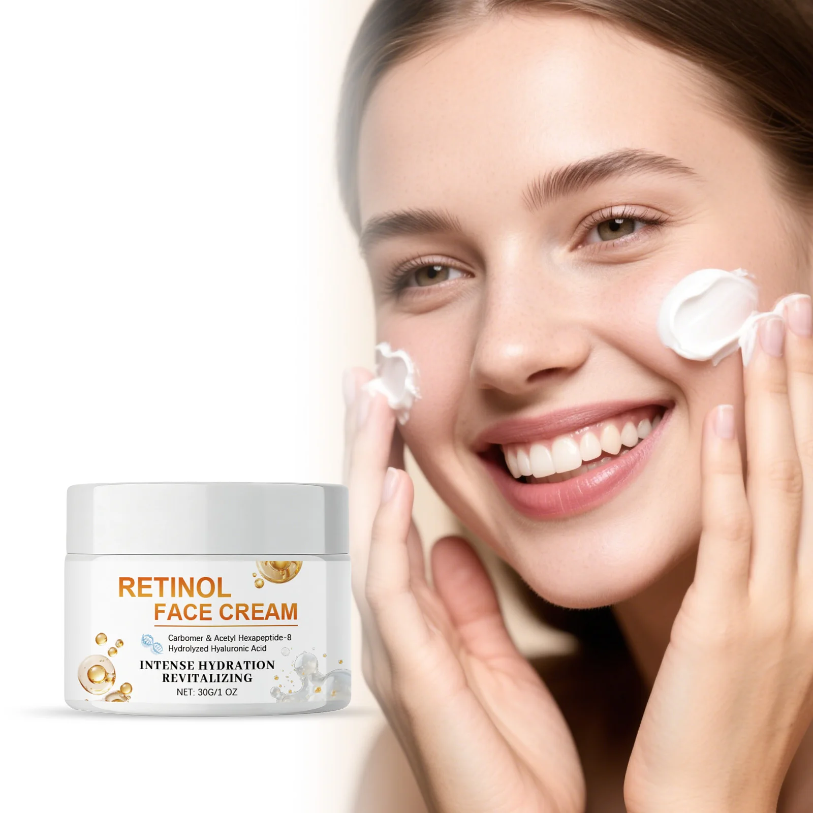 

Retinol Care Cream – Fine texture, refreshing, hydrating daily facial cream