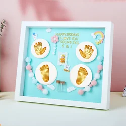 Newborn Hand and Foot Print Growth Commemorative Children's Foot Clay Environmental Protection Printing Clay Commemorative Gift