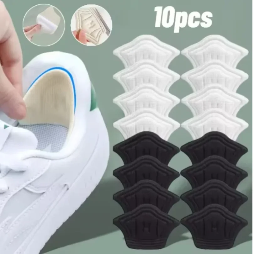 

10pcs Insoles for Shoes Patch Heel Pads for Sport Shoes Adjustable Size Feet Pad Insole Heel Protector Back Sticker