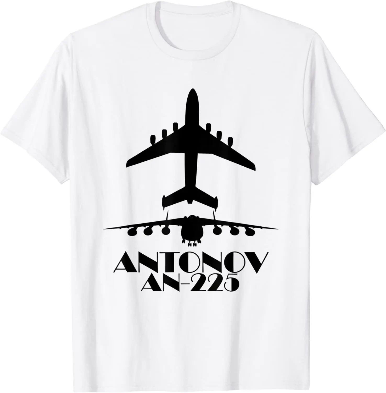 Antonov AN-225 Cargo Jet Plane Men T-Shirt Short Sleeve Casual 100% Cotton O-Neck Summer TShirt