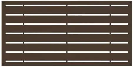 

2 ft. x 4 ft. Umber Boardwalk Decorative Screen Panel
