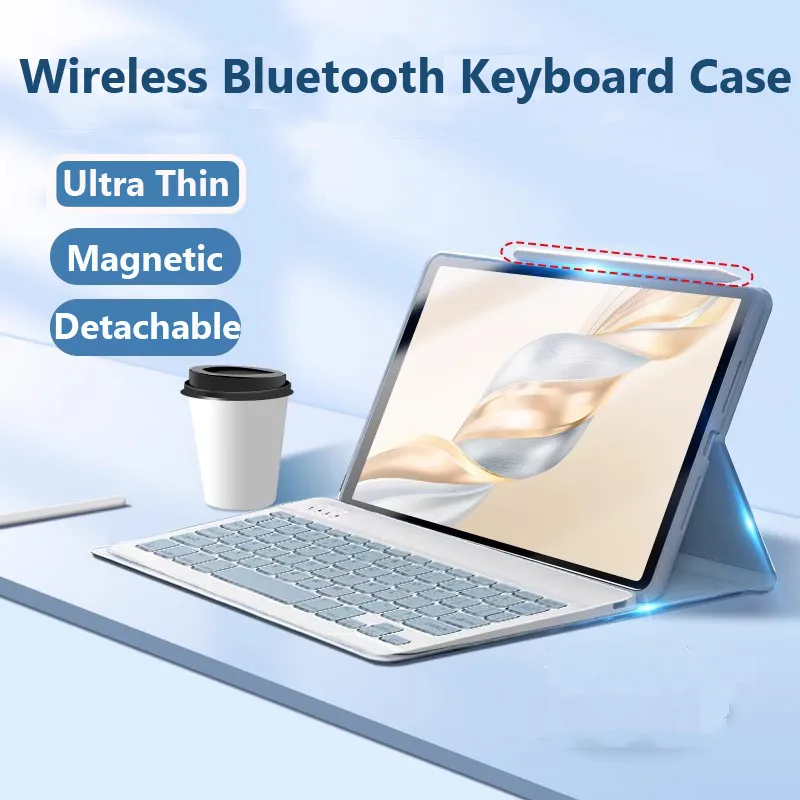 

Magnetic Case for Xiaomi Poco Pad X1 2025 11.2" Pad8 Pro 8 11.2 inch 7 6 5 Pro Pad2 Redmi Pad SE 11" 10.61Tablet Keyboard Mouse