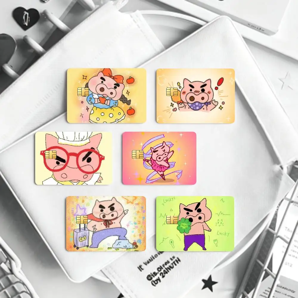 B-BURIBURI Z-ZAEMON  Bank Credit Cards Bus Pass Stickers Cool Decoration Waterproof 4PCS Card