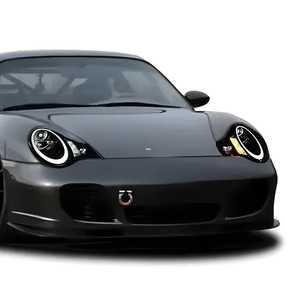 

Автомобильные фары для Porsche 911 996 1998-2004, светодиодные передние фары в сборе, улучшенная версия, высококачественные линзы-проекторы, автомобильные аксессуары