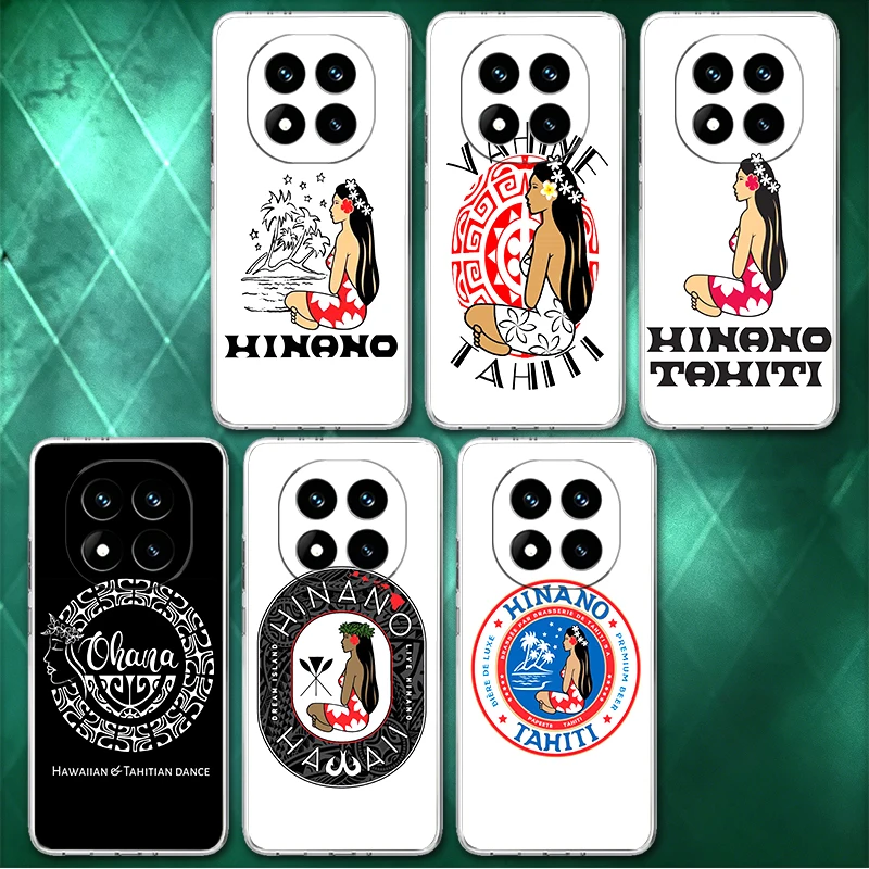 Мягкий чехол для телефона Vahine Tahiti Girl Beach для Xiaomi Redmi Note 13 14 15 Pro Plus 12 11S 11T 5G 10S 9S 4G, задняя крышка с узором