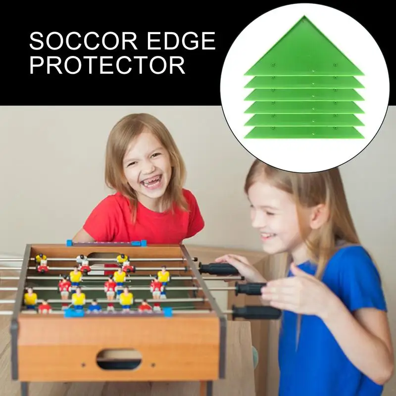 

Table Corner Protectors For Football Table Football Corner Guard Triangle Protector 6X Edge Safety Covers Board Game Accessories