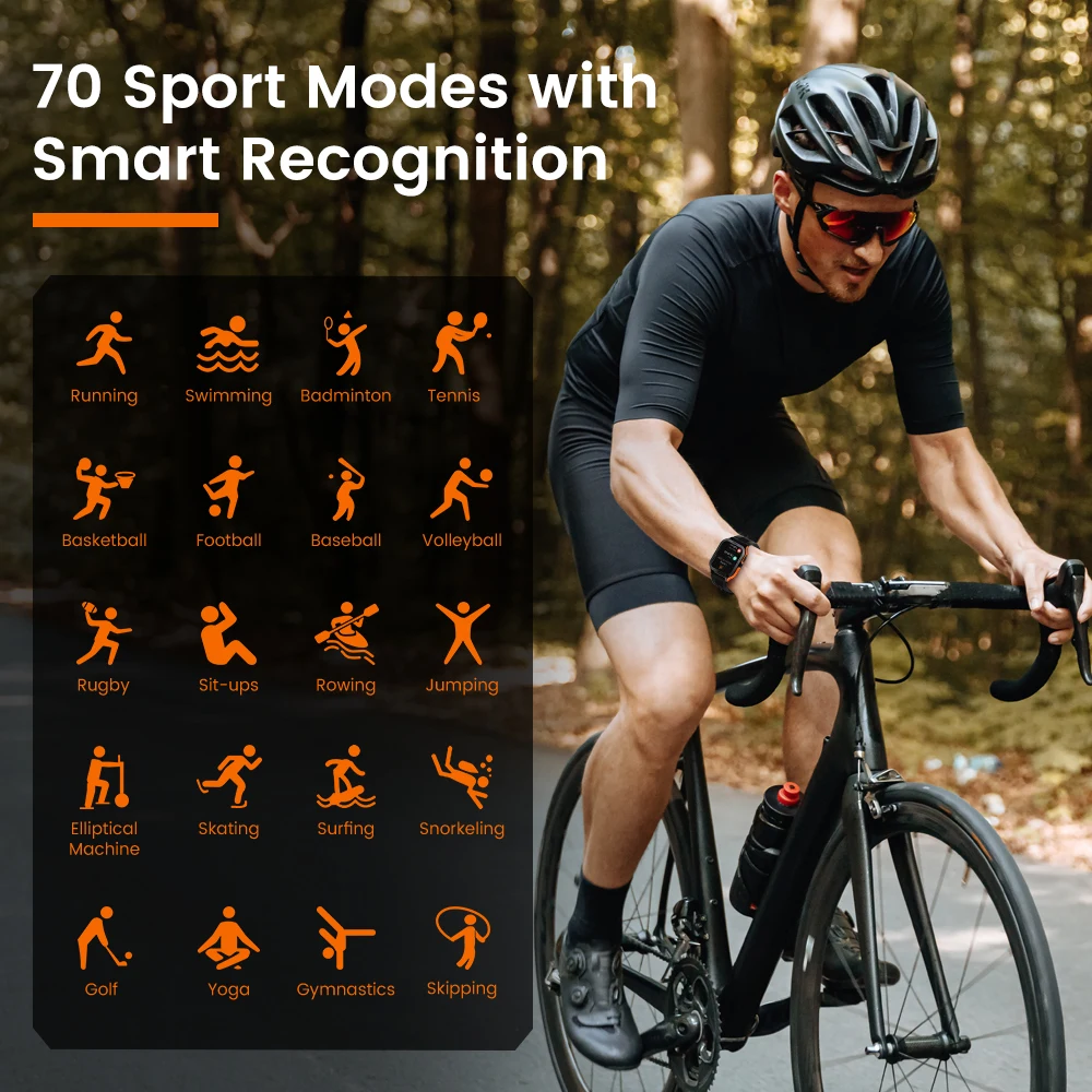 2024 NEW KOSPET TANK M2  ساعة ذكية عسكرية للرجال , صوت AI , ساعة لإجراء المكالمات , 70 وضع رياضي , 410mAh , IP69 مقاوم للماء , ساعة ذكية رياضية للرجال,ساعات رياضية,ساعات يد مقاومة للماء,ساعات رجالية,ساعات ميكانيكية