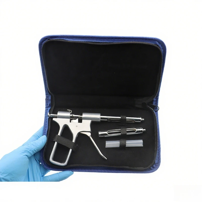 

1 комплект, шприц для стоматологического пистолета, шприц из нержавеющей стали, количественный пресс, стоматологические хирургические инструменты, уход за полостью рта