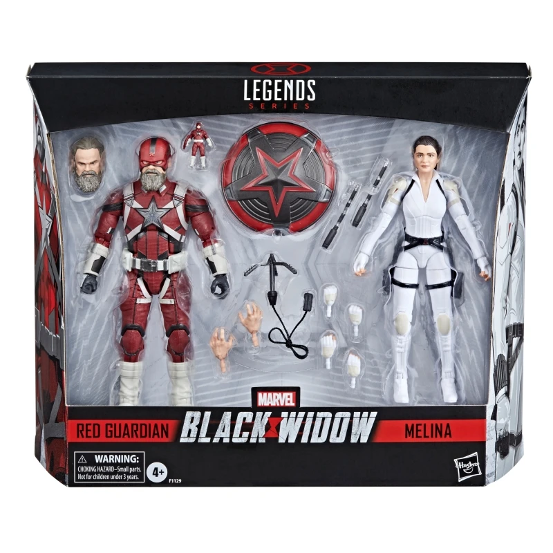 

Original Marvel Legends Series Black Widow Red Guardian And Iron Lady Set 6-Inch Action Figures Model Toy Desktop Collection