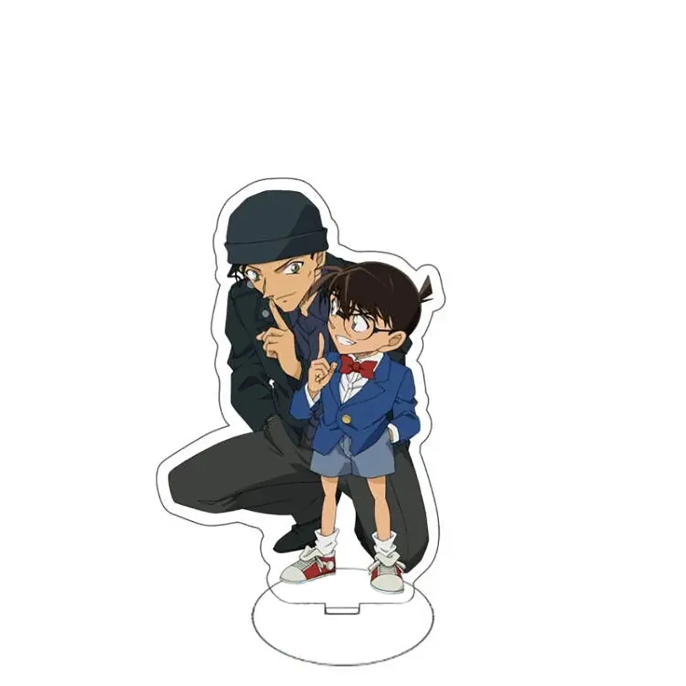 لتقوم بها بنفسك مخصص المحقق كونان الشكل دور تظهر الاكريليك حامل نموذج لوحة Q نسخة الرسوم المتحركة الاتجاه الإبداعي سطح المكتب زخرفة الهدايا