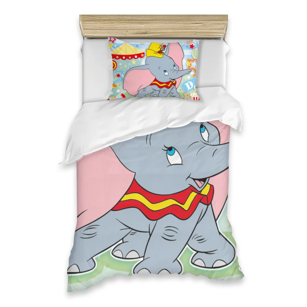 

Dumbo Cute Cartoon Dumbo Cute Cartoon Single Bed Sheets Set Complete Case Single Linen Quilt Cover