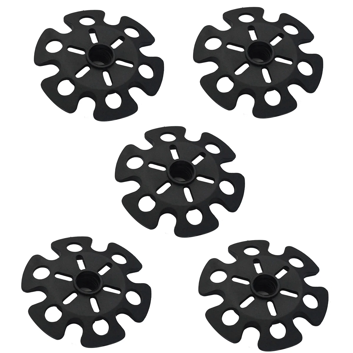 

10 Pcs Snow Flake Basket Hiking Accessories Climbing Trekking Pole Tips Walking Stick Mud Ski Replace