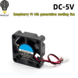 WAVGAT Raspberry PI Fan, Active Cooling Fan for Customized Acrylic Case / 5V plug-in and play/Support raspberry pi model B Plus