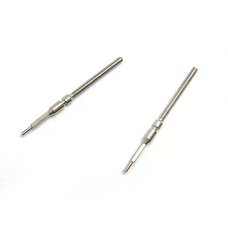 Hot！10Pcs Steel Watch Replacement Stem Crown For 8200/8205 Movement Accessories Part