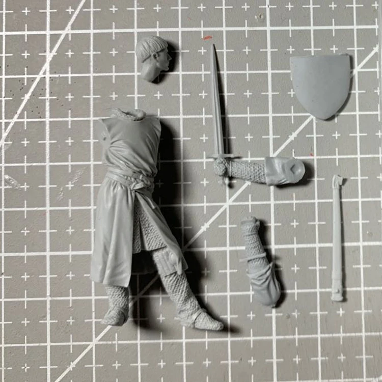 1/32 54mm Resin Model figure GK Norman Knight Antioch Unassembled and unpainted kit